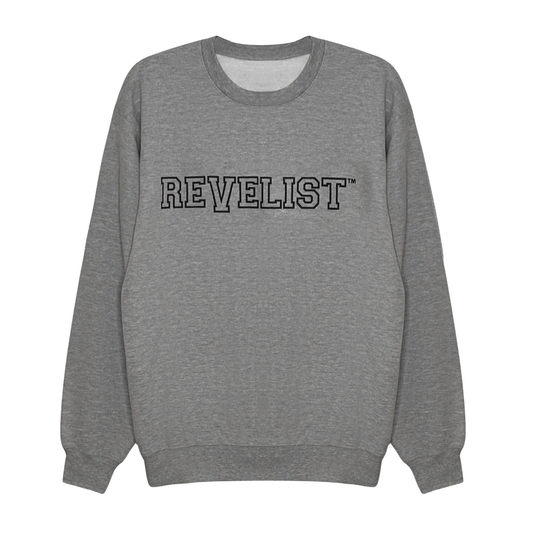 The REVELIST™ Varsity Crew Gray
